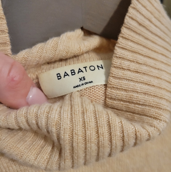 Babaton wool/cashmere sweater - Picture 3 of 5